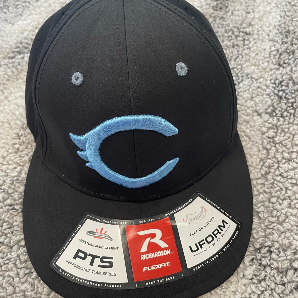 Richardson Black and Blue Men's Cap